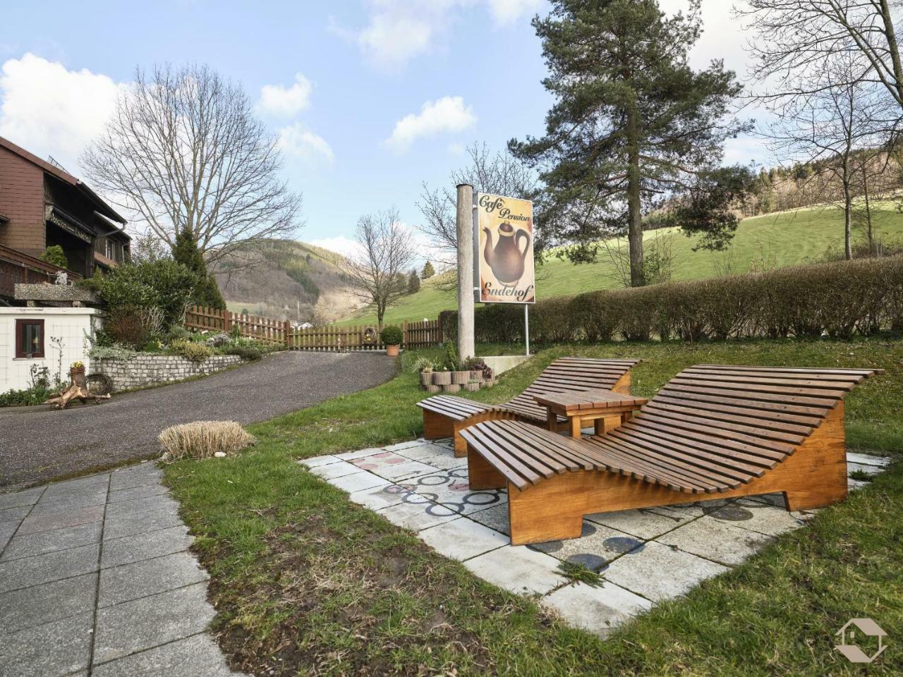 Cafe-Pension Endehof Oberprechtal Exterior photo